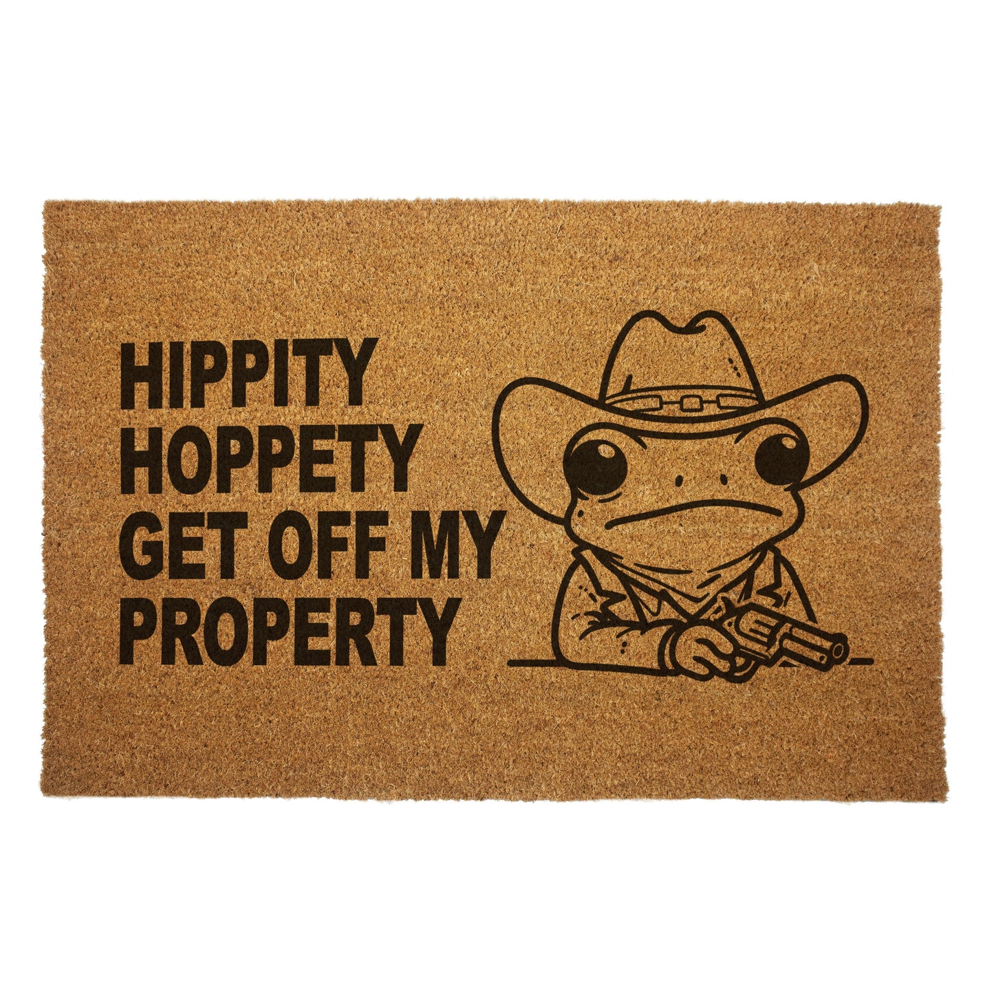Get off my property doormat