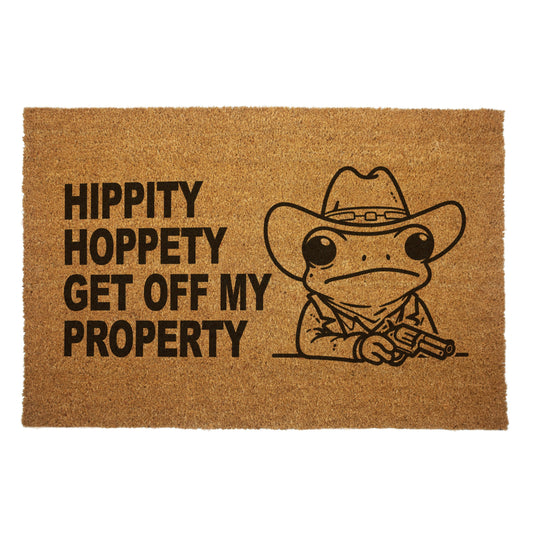 Get off my property doormat