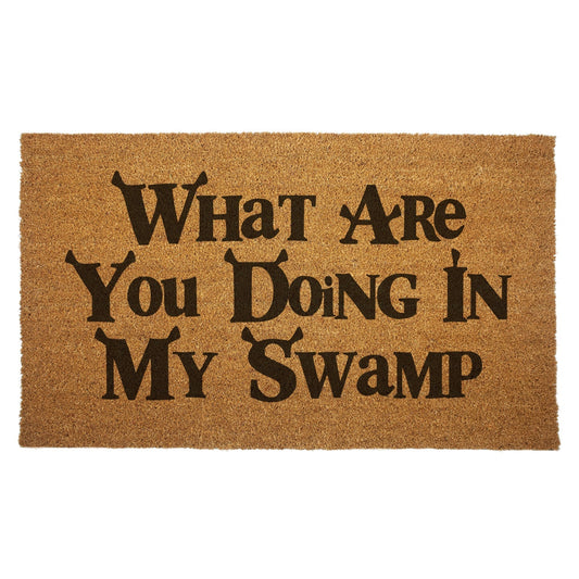What Are You Doing in My Swamp Door Mat